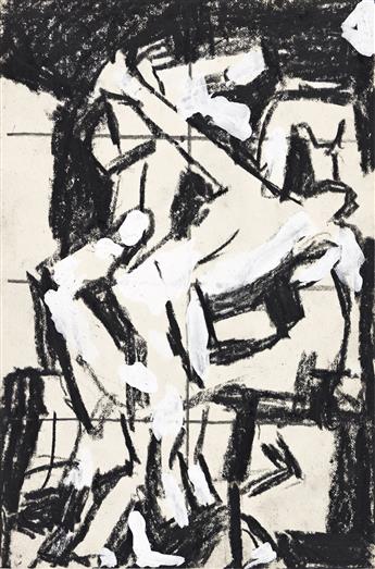 VACLAV VYTLACIL Two Crucifixion studies.